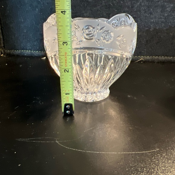 Oneida SOUTHERN‎ GARDEN Crystal Potpourri Bowl Votive Candle Holder-3.75”X3.75” - Picture 7 of 8